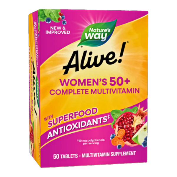 Alive!® Women’s 50+ Complete Multivitamin