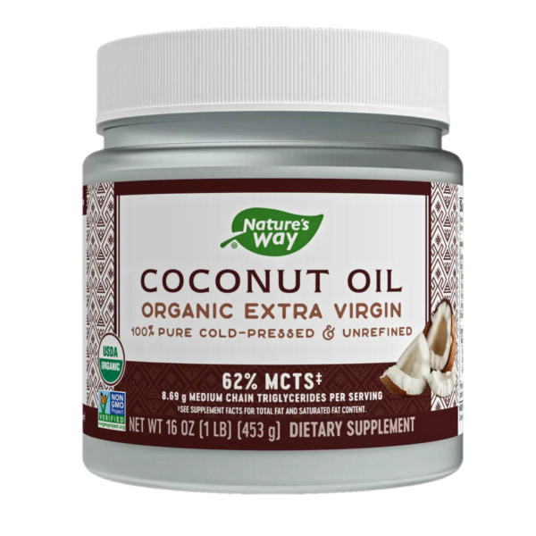 Organic Extra Virgin Coconut Oil (16 oz)