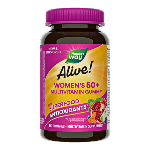 Alive!® Women's 50+ Gummy Multivitamin