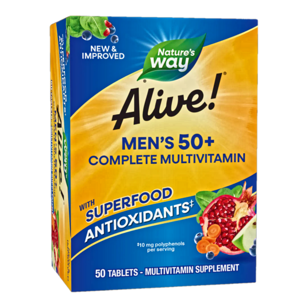 Alive!® Men's 50+ Complete Multivitamin