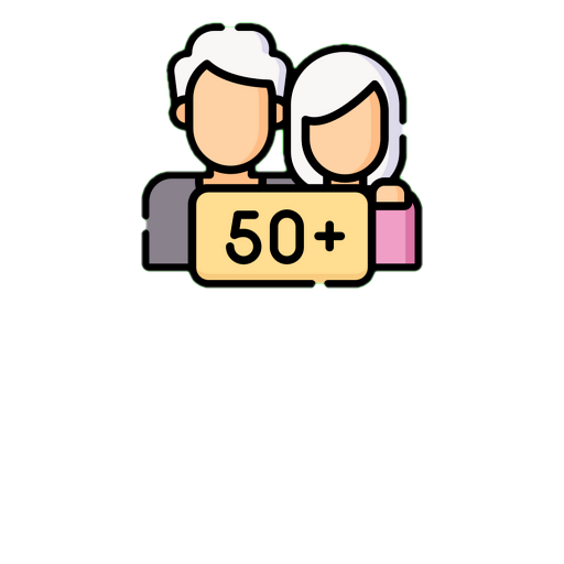 50+