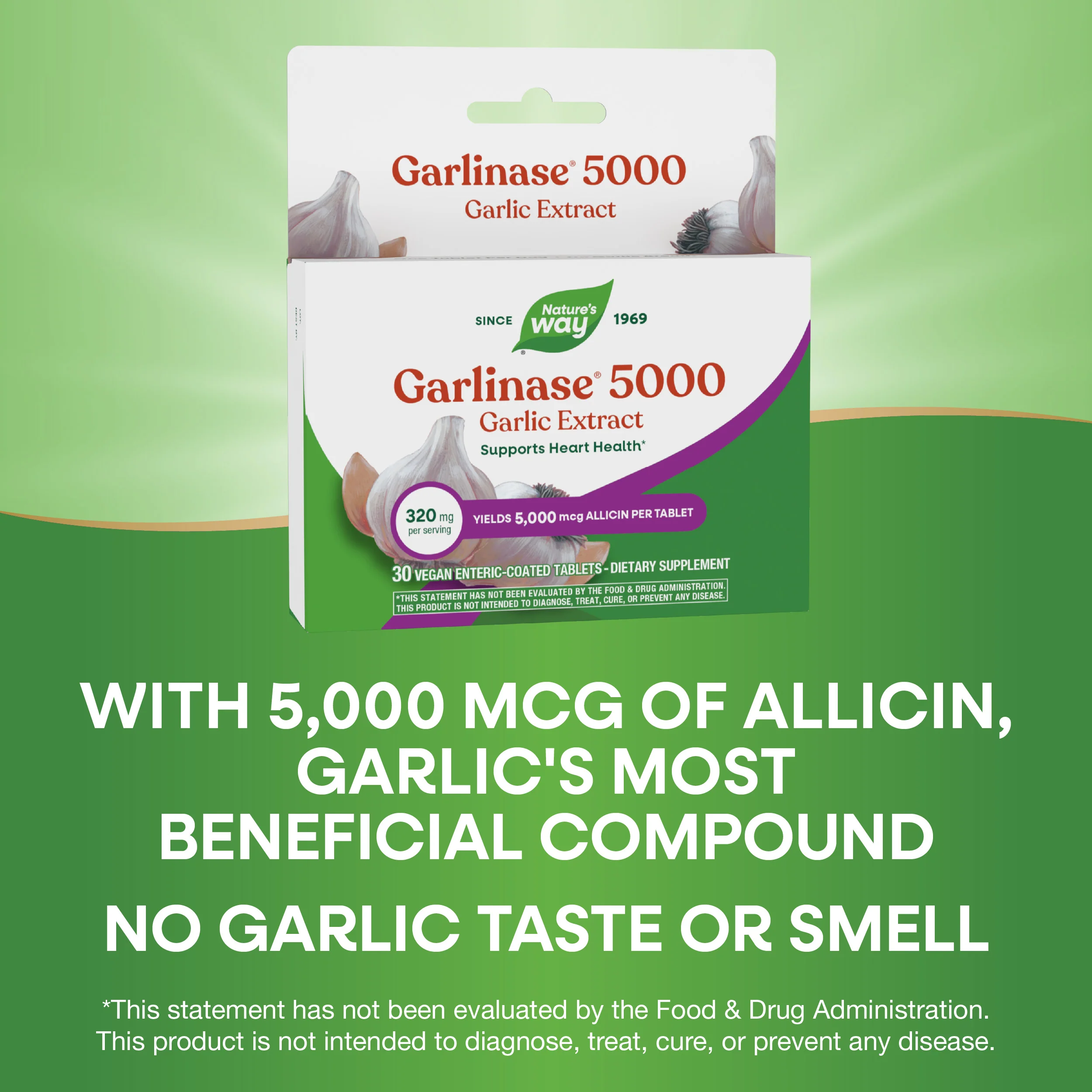 Garlinase® 5000mg Cholesterol Support - Image 3
